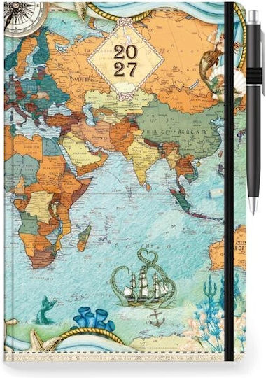Innostat Daily Agenda B5 2027 PALMARE 17x25cm