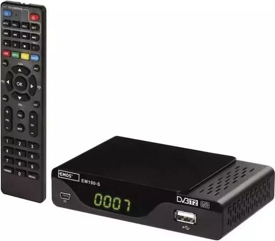 Emos J6014 Цифрови Приемник Mpeg-4 Свързаност SCART / HDMI / USB