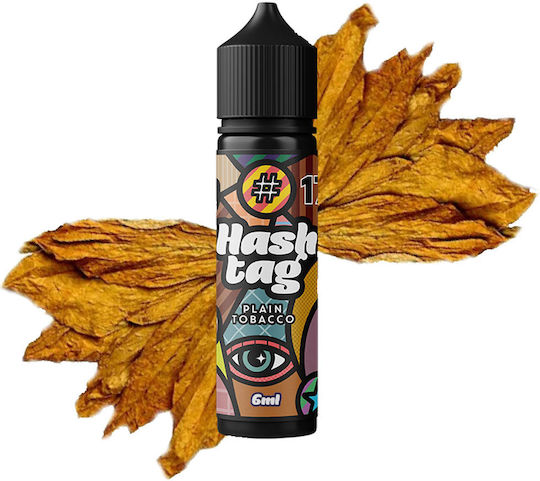 Hashtag Flavor Shot 6ml/60ml 1 Stück Plain Tobacco