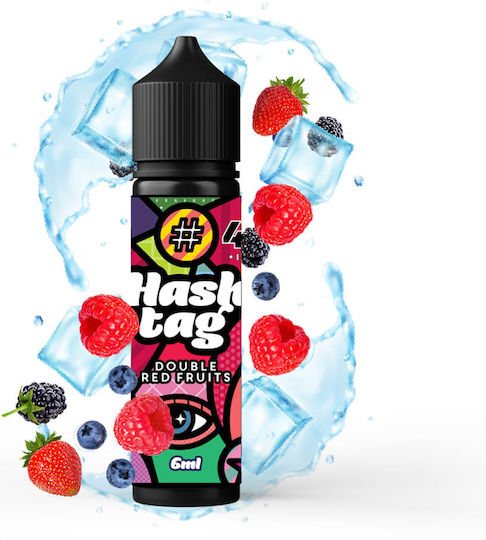 Hashtag Flavor Shot 6ml/60ml 1τμχ Double Red Fruits Ice