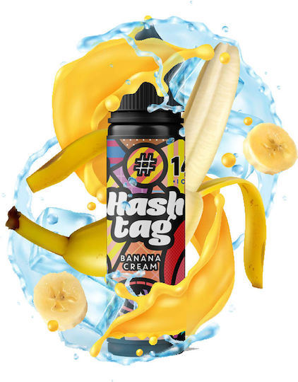 Hashtag Flavor Shot Ice 6ml/60ml 1τμχ Banana Cream Ice