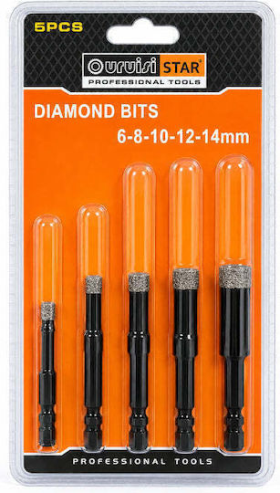 Set Lochsägen Trockenschnitt mit Durchmesser von 6mm bis 14mm