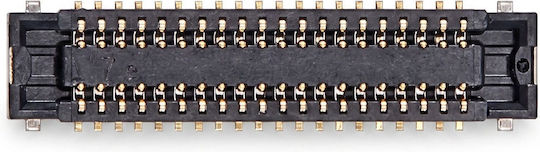 Clappio Lcd Fpc Connector Samsung Galaxy A14 5g A05 40 Pin Black Gold