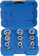 Sockets with 1/2" Frame Host Set 9 Pieces