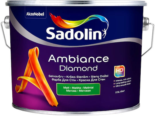 Sadolin Farbe Ambiance Diamond 2.5lt Bw Matt