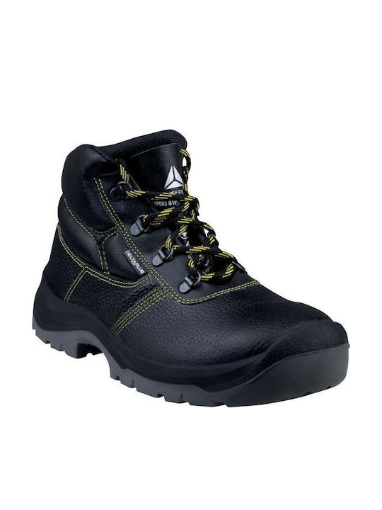 Delta Plus Safety Boot Black S1P with SR Certification
