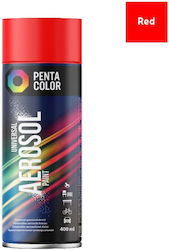 Pentacolor Spray Paint With Metallic Effect Red R-3020 400ml Pentacolor Spray Paint With Metallic Effect Red R-3020 400ml