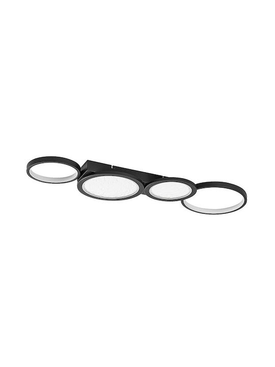 Rabalux Aranis Smart Deckenleuchte Schwarz Mit ...