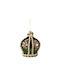 Set Hängende Weihnachtsbaumschmuck Diademe Kunststoffe Grüne 8x10x8cm 4Stücke