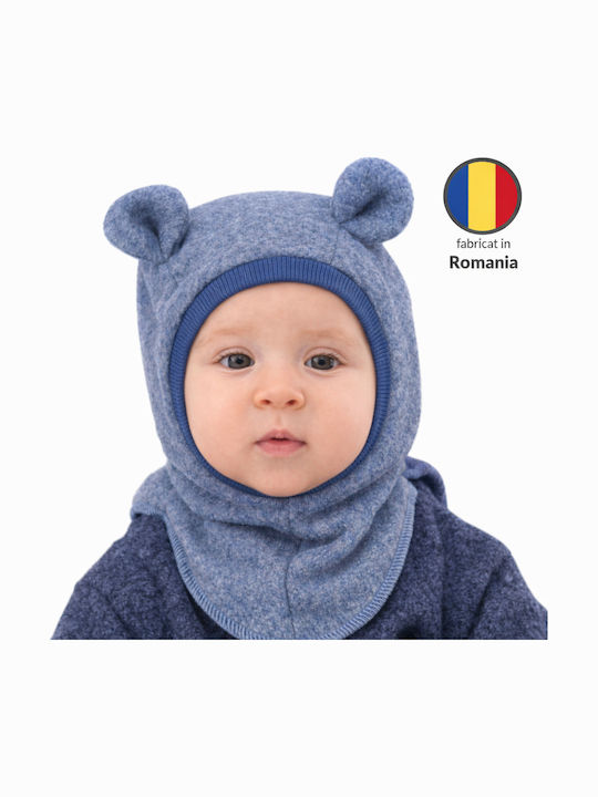 Παιδικό Σκουφάκι Fleece Μπλε