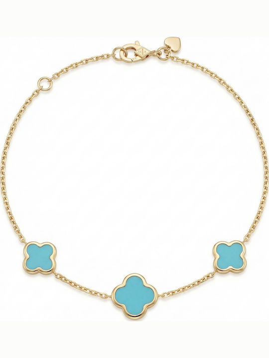 Kiriakos Gofas Damen Armband aus 9K Gold