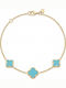 Kiriakos Gofas Damen Armband aus 9K Gold