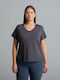 Tricou Damă Gri 0039.1556.NETTO-charcoal