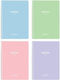 Metron Spiral Notebook Ruled A4 120 Sheets 4 Subjects (Miscellaneous Designs)