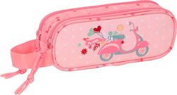 Safta Pink Pencil Case