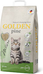 Pet Earth Golden Pine Пясък За Котки С Аромат На Бор 18л Pet Earth Golden Pine Пясък За Котки С Аромат На Бор 18л