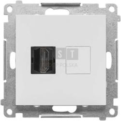 Simon 55 HDMI Модул Конектор Светлосив Матиран ...