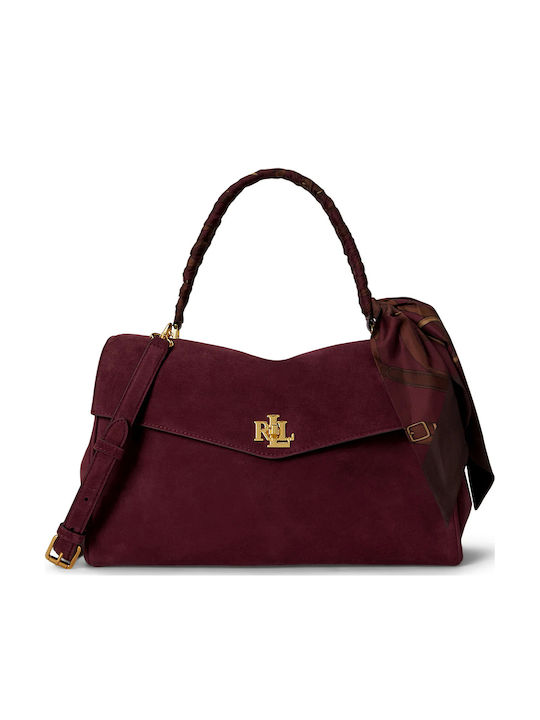 Lauren Women's Shoulder Bag Burgundy