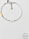 SteweHome Men's Bracelet with Anchor Design in Silver