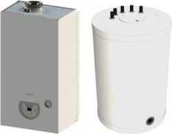 Termet Silver Pro 25 kW + SG PLUS 100l WKP6111000000-36/G Επιτοίχιος Λέβητας Συμπύκνωσης Αερίου με Καυστήρα 21500kcal/h Termet Silver Pro 25 kW + SG PLUS 100l WKP6111000000-36/G Επιτοίχιος Λέβητας Συμπύκνωσης Αερίου με Καυστήρα 21500kcal/h