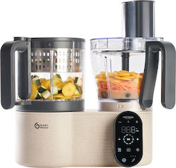 Babymoov Aburitoare de alimente cu 2 Nivele de gătit cu Blender 2lt Babymoov Aburitoare de alimente cu 2 Nivele de gătit cu Blender 2lt