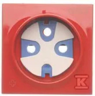 Kontakt-Simon Wechselrahmen in Rote Farbe DGD1P/AB22