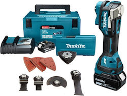 Makita DTM52RFJX1 Осцилиращо Мултиинструмент Безчетков 18V 2x3Ah с Регулиране На Скоростта