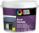 Pentacolor Innen- und Außenfarben für Häuser Pentacolor Acryl Fassade 3 3l