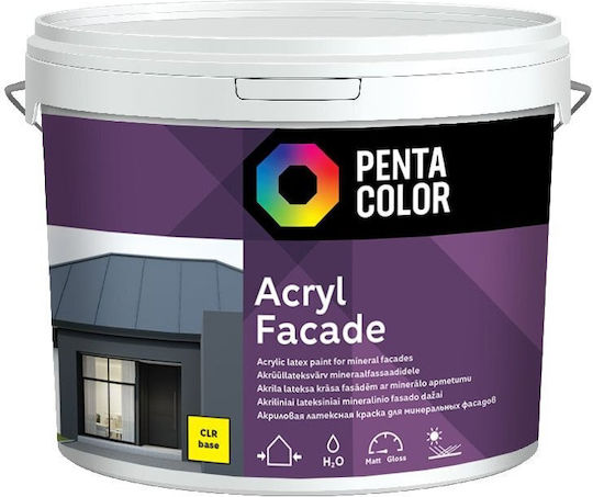 Pentacolor Innen- und Außenfarben für Häuser Pentacolor Acryl Fassade 3 3l