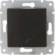 KOS Recessed Rotary Key Switch without Frame Aller Retour Black