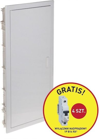 Legrand Електрически Табло Монтиран На Стена 4 Реда 12 Елемента