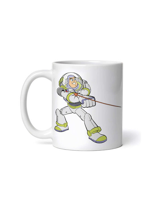Toy Story Buzz Lightyear Κούπα Κεραμική Λευκή 3...