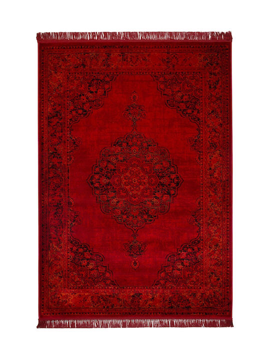 Viokarpet Mauri 02278 Runner Rug Burgundy 80x220cm