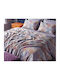 MayHome MayHome Coverlet Set Single Cotton Geometric 160x240cm