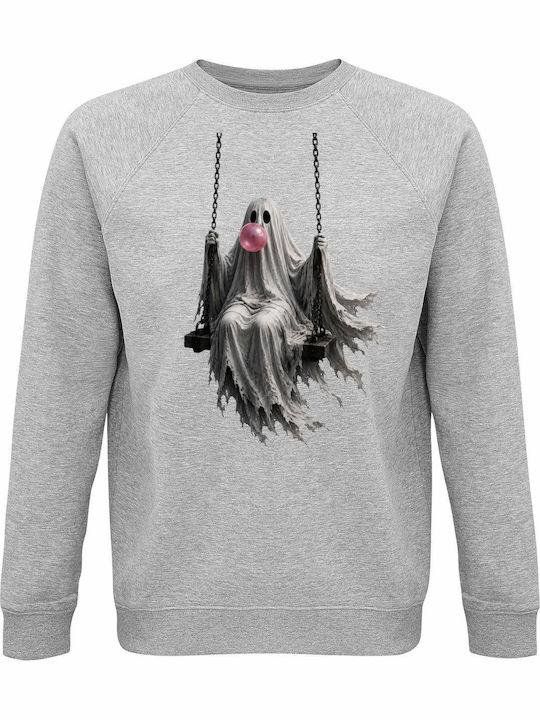 Bio-Baumwolle Unisex Sweatshirt Ghost On Swing ...