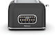Rohnson 2 Slot Toaster 900W Inox