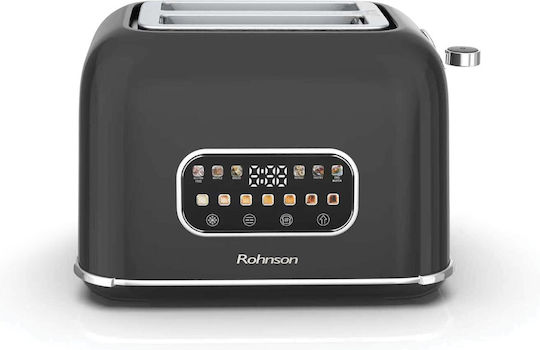 Rohnson 2 Slot Toaster 900W Inox