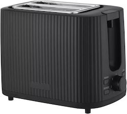 Standart Toaster 2 Schlitze 930W Schwarze