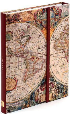 Peter Pauper Press Notebook A5 160 Sheets with Hard Cover Brown