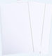 Wektor File Folder with Rubber Band and Elastic for A4 Paper White 10 Pieces