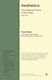 Aesthetics: The Collected Works Of Paul Valéry, Volume 13 Princeton University Press