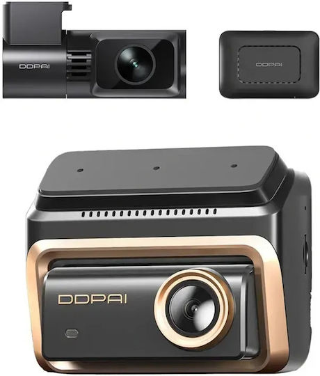 DDPAI Z90 Master Set Autodigitale Videorekorder Mit 4K Videoauflösung Mit Bildschirm 3 Bluetooth WLAN GPS & Rückfahrkamera