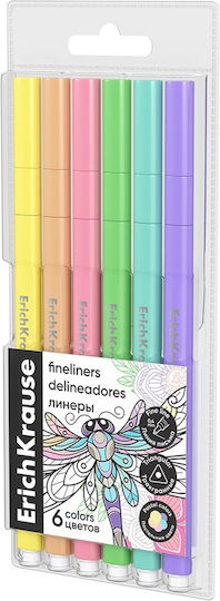ErichKrause Pastell Marker Set 6 Stück