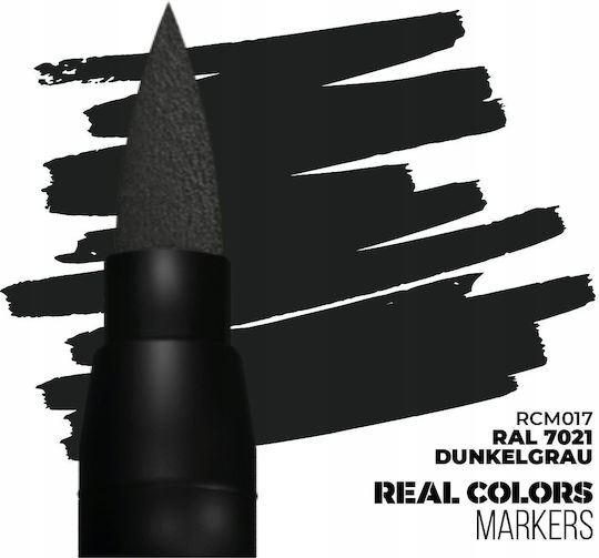 AK Interactive Acryl Marker Ral 7021 Dunkelgrau