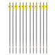 Set 12 Săgeți Arc Compound 6.2 Mm Ax Fibra De Carbon Spine 300 Lungime 32 Inch 27 Gr Săgeată Pandarus