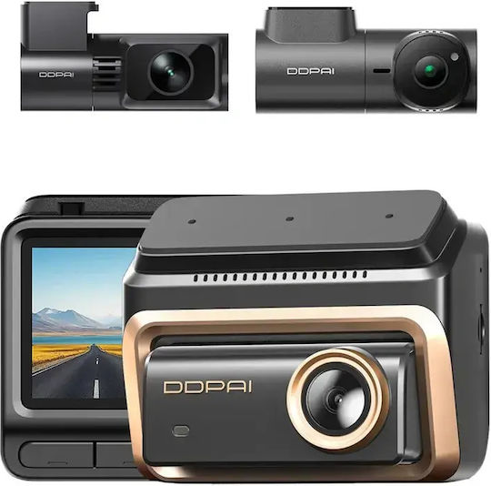 DDPAI Z90 Master Set Autodigitale Videorekorder Mit 4K Kamera auf 3 Zoll Bildschirm Bluetooth WLAN GPS & Rückfahrkamera