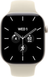 Apple Watch Series 12 Cellular Ceramic 42mm Αδι...
