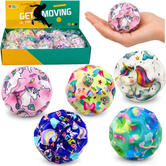 Lean Toys Squishy Μπάλα Αφρώδες Πολύχρωμο (Διάφορα Σχέδια)