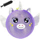 Xqmax Minge Emoji Cu Mânere 23cm Violetă