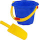 Teka Teka Strandspielzeug Set mit Kunststoff Eimer und Zubehör 20cm 2 Stück